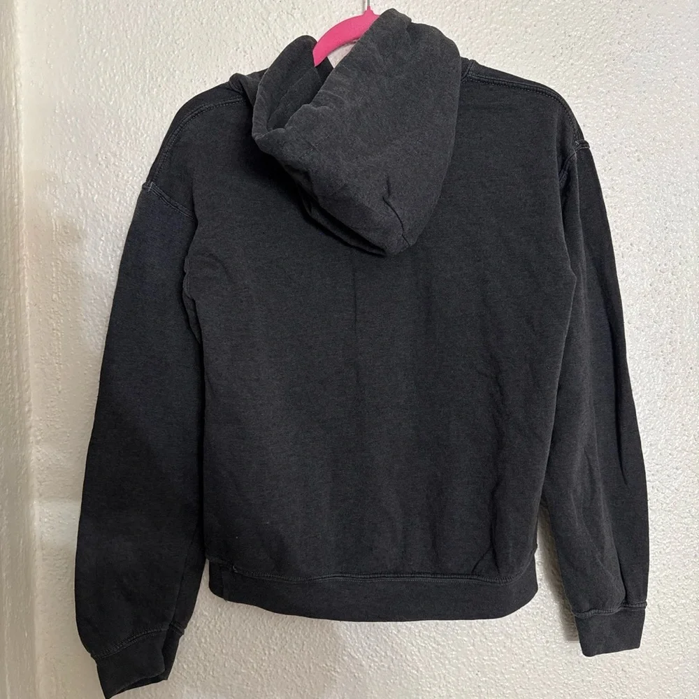 NWT NORDSTROM WU-TANG WOMEN’S PIGMENT BLACK GREY HOODIE SIZE SMALL